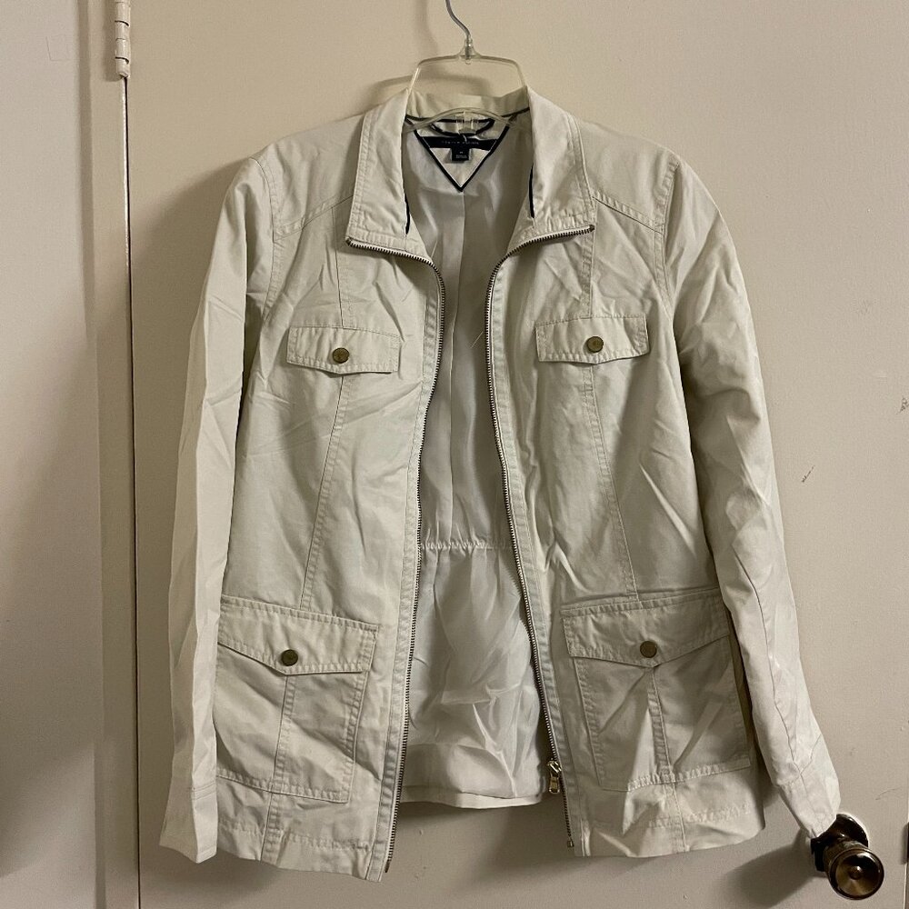 Tommy Hilfiger White Jacket (Size M)